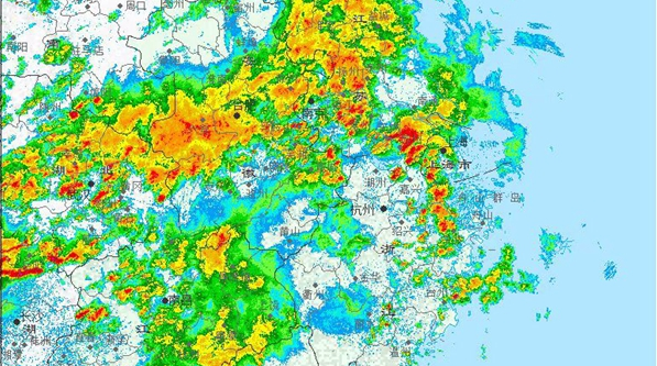 “土台风”带来虹桥2023初雷！民航华东空管全力应对恶劣天气