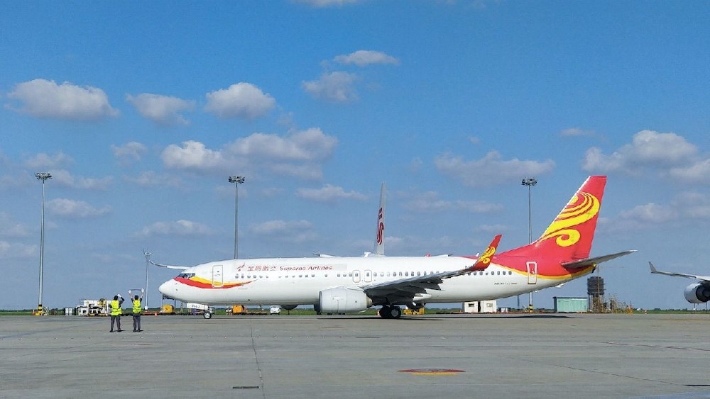 海航航空旗下金鹏航空浦东=乌鲁木齐航线全新启航