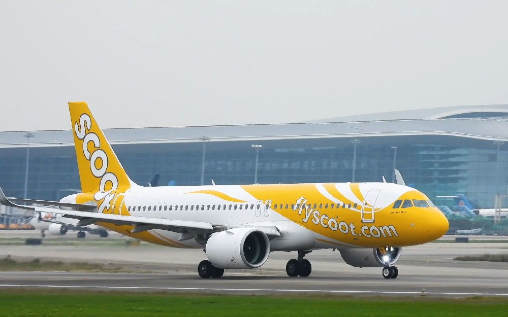 新加坡酷航夏秋航季将在中国内地每周运营95个航班