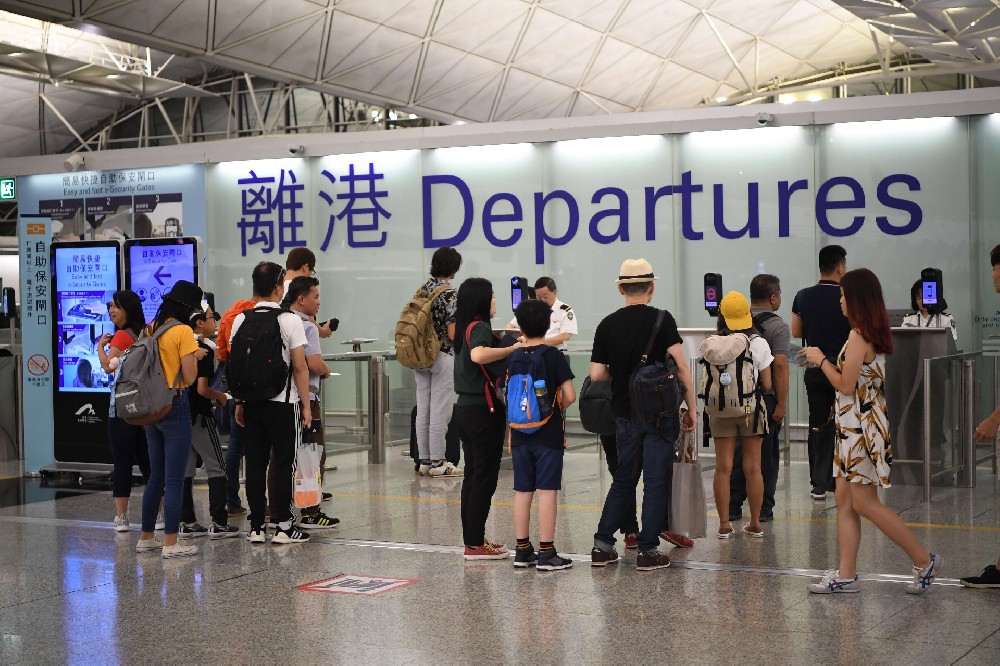 银川—香港定期航线复航